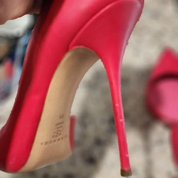CASADEI pink classic heels new w/defect size 11 - Picture 4 of 7